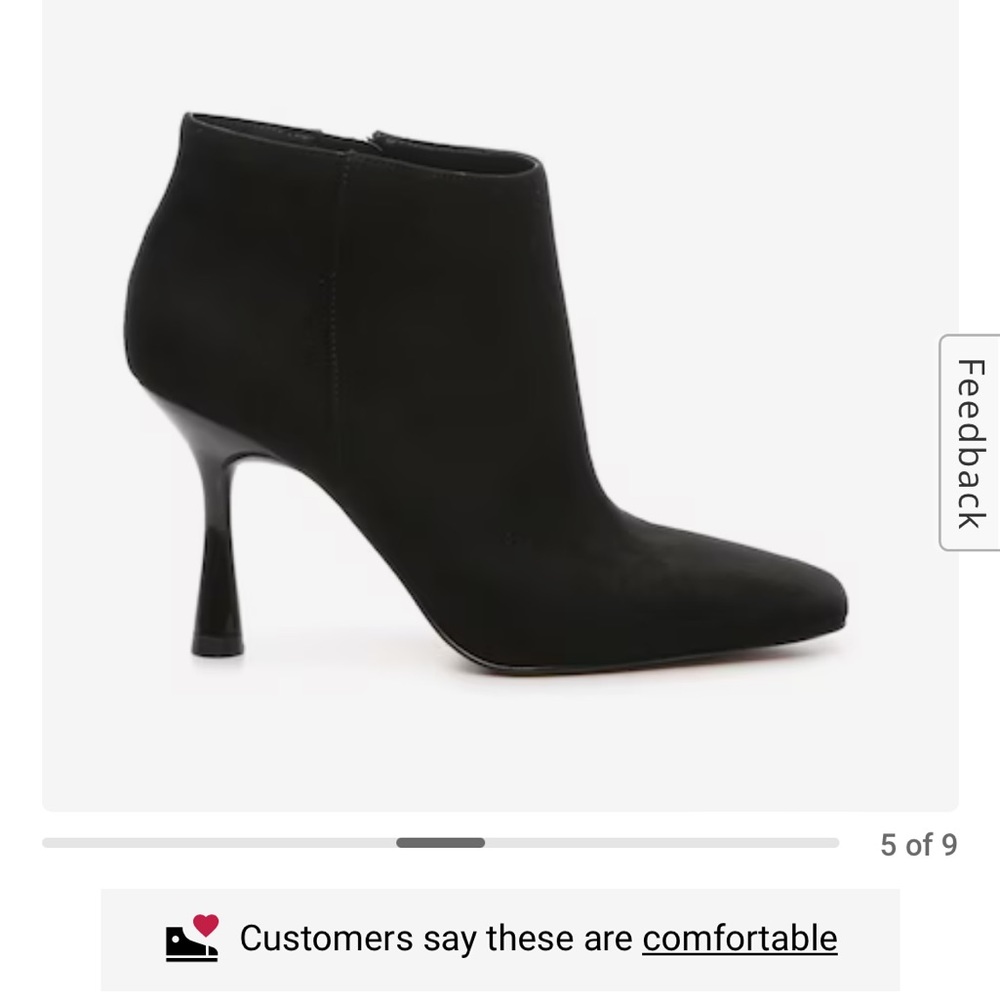 Super cute suede bootie. Never worn. Make me an offer!
